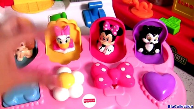 Sesame Street Surprise Pop-Up Cookie Monster, Elmo, Tayo, Mickey, PeppaPig, Minnie Singing Baby Toy