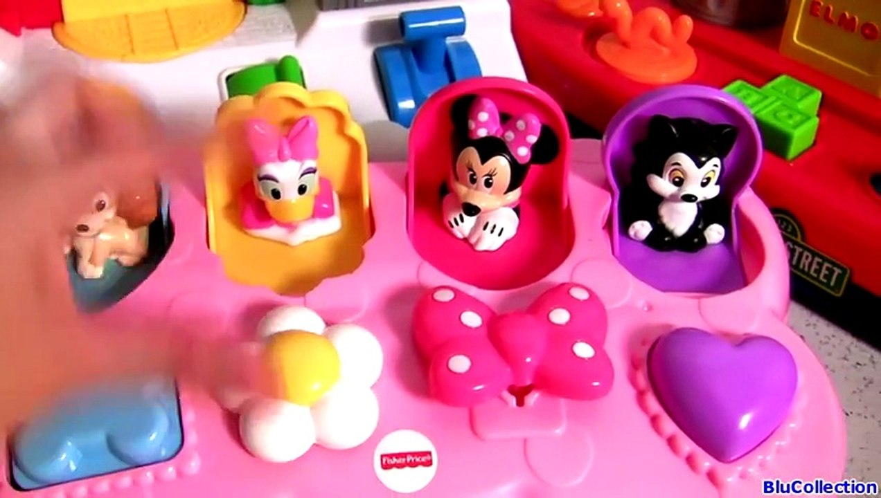 Sesame Street Surprise Pop-Up Cookie Monster, Elmo, Tayo, Mickey, PeppaPig, Minnie Singing Baby Toy