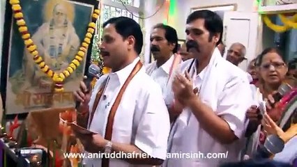 Aniruddha Bapu - Holi Poojan on the occasion of Holi Pournima Utsav at SaiNiwas 2015 - 11