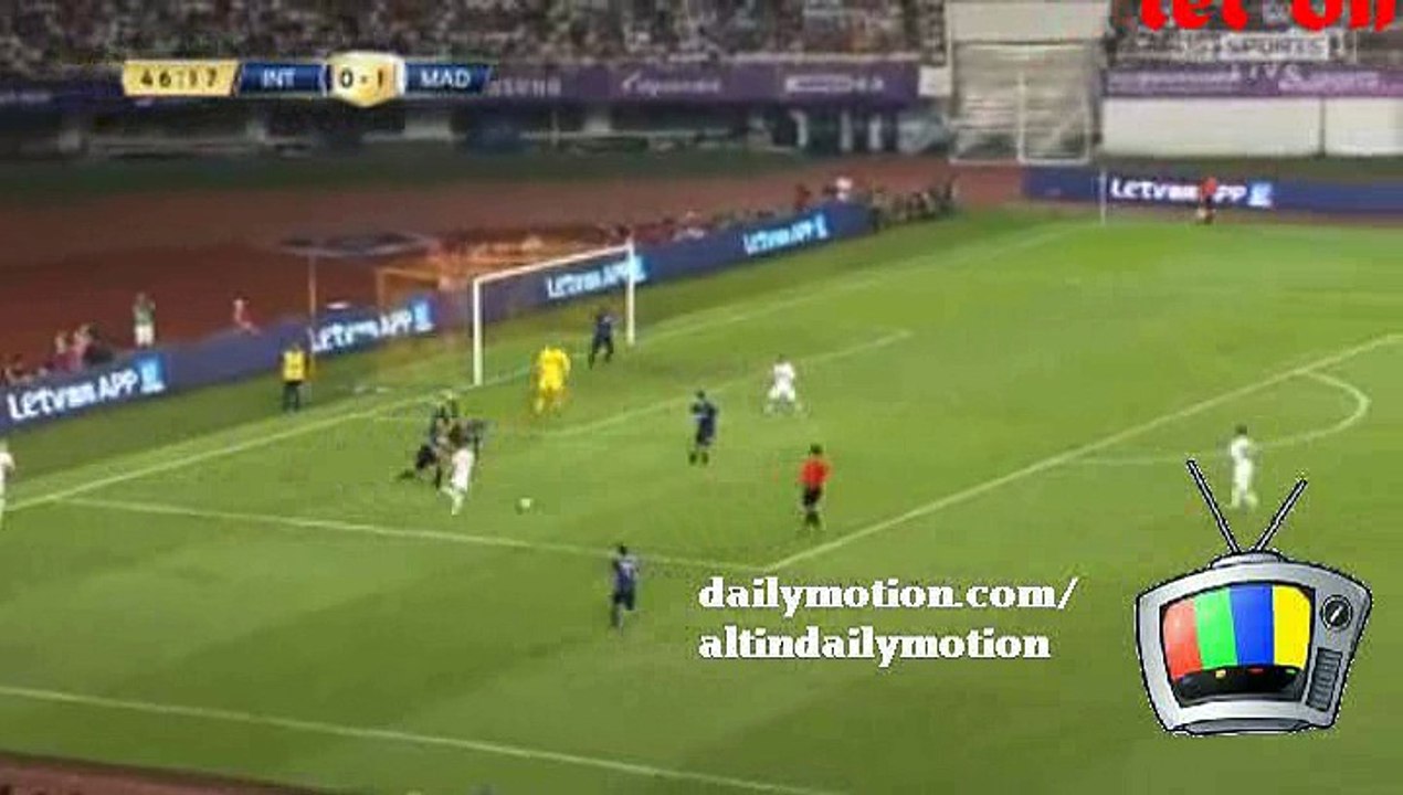 Real Madrid Fantastic CounterAttack Chance Inter Milan 0-1 Real Madrid