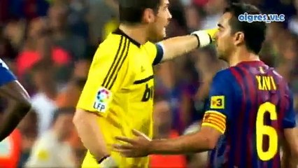 pelea de  Barcelona Vs Real Madrid