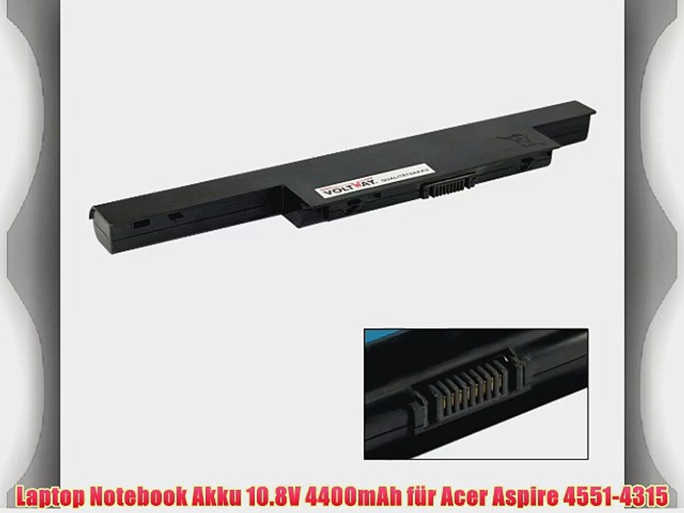 Laptop Notebook Akku 10.8V 4400mAh f?r Acer Aspire 4551-4315