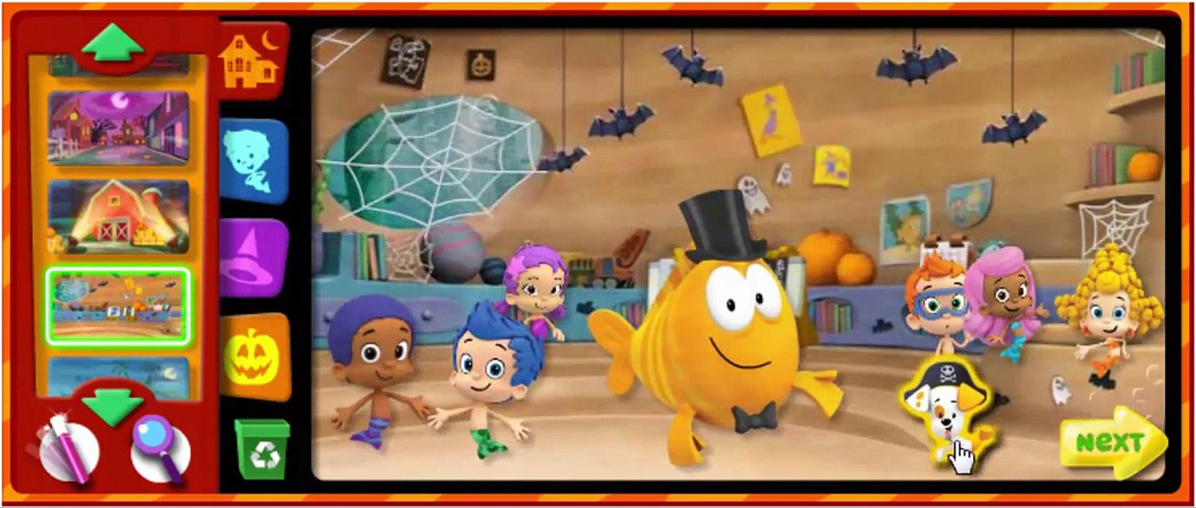 Nick jr Bubble Guppies Good Hair Day Cartoon Animation Game Play Walkthrough