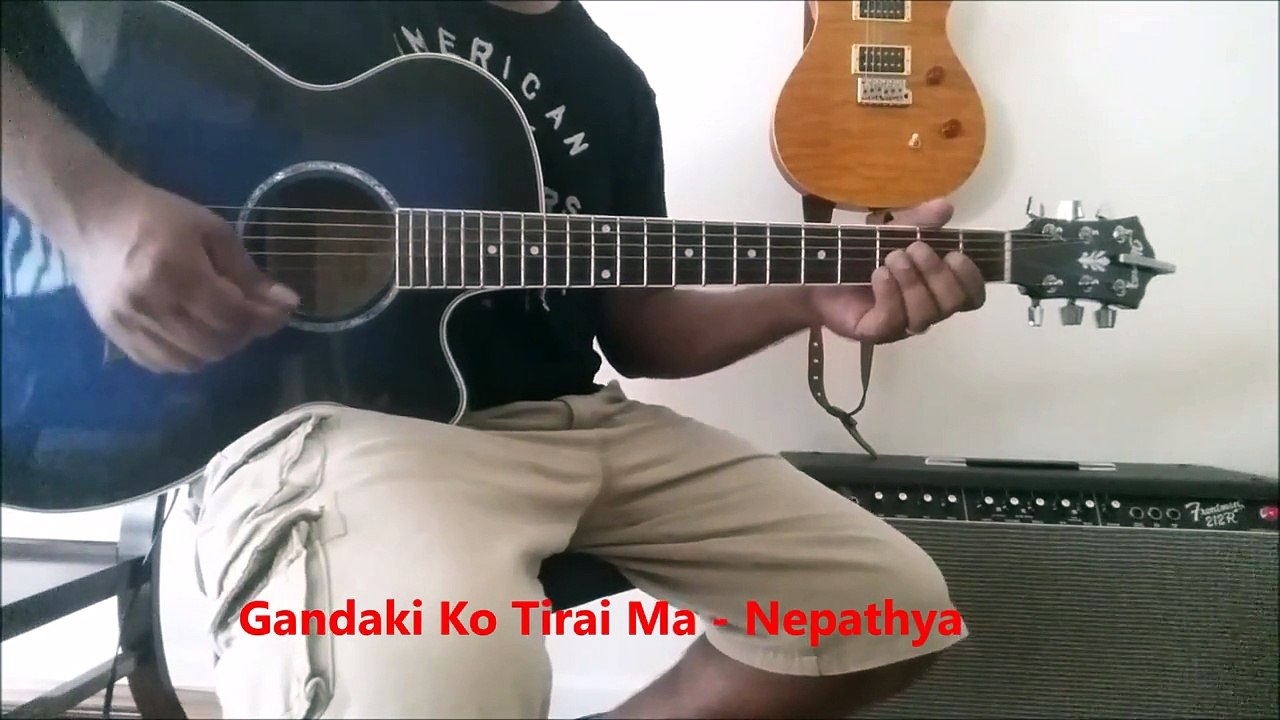 Gandaki Ko Tirai Ma - Guitar Lesson