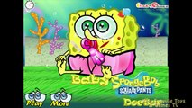 Spongebob Squarepants Diaper Change Baby Spongebob   Dora The Explorer Games mp4