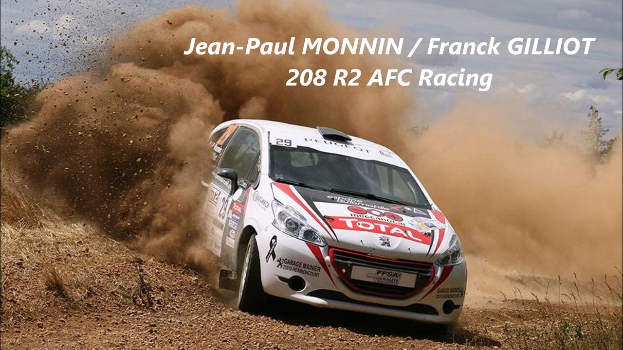 es 9 cam embarquée rallye terre auxerre 2015 MONNIN / GILLIOT 208 R2