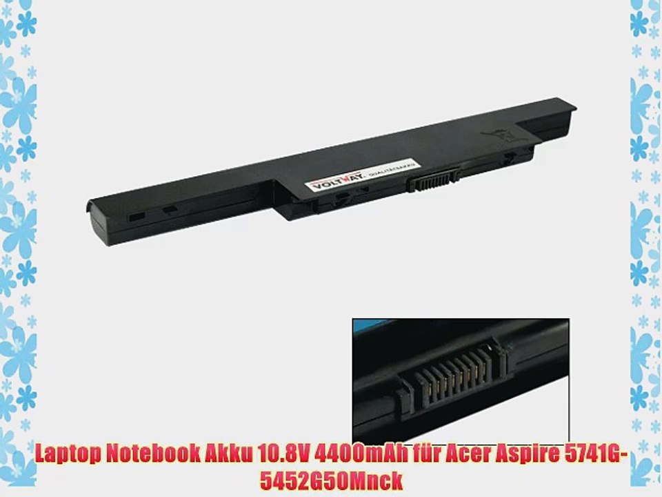 Laptop Notebook Akku 10.8V 4400mAh f?r Acer Aspire 5741G-5452G50Mnck