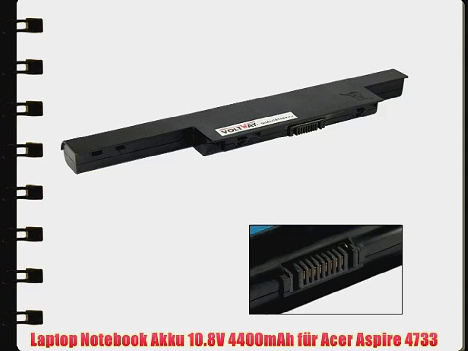 Laptop Notebook Akku 10.8V 4400mAh f?r Acer Aspire 4733