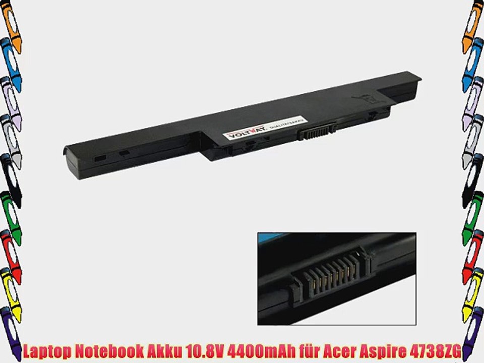 Laptop Notebook Akku 10.8V 4400mAh f?r Acer Aspire 4738ZG