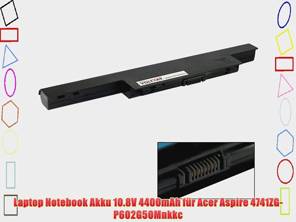 Laptop Notebook Akku 10.8V 4400mAh f?r Acer Aspire 4741ZG-P602G50Mnkkc