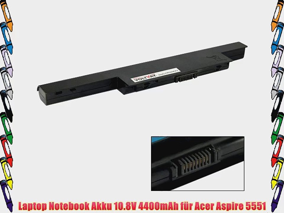Laptop Notebook Akku 10.8V 4400mAh f?r Acer Aspire 5551