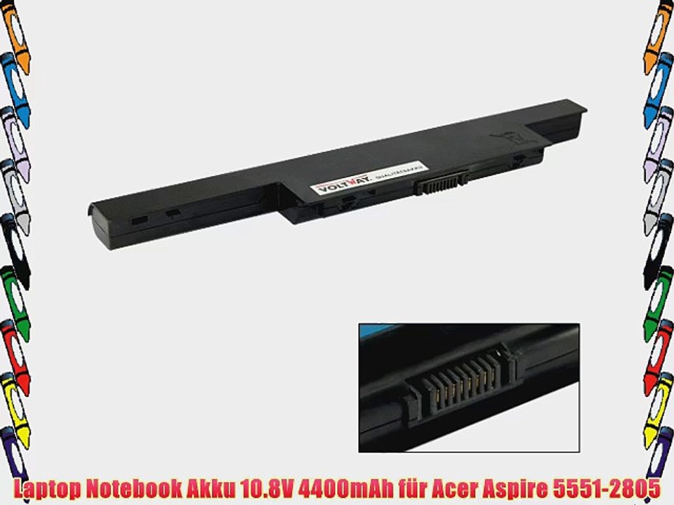 Laptop Notebook Akku 10.8V 4400mAh f?r Acer Aspire 5551-2805