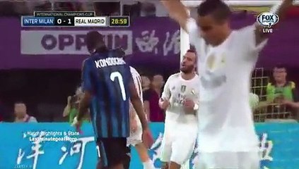 Internazionale 0-3 Real Madrid goals and highlights 27/07/2015
