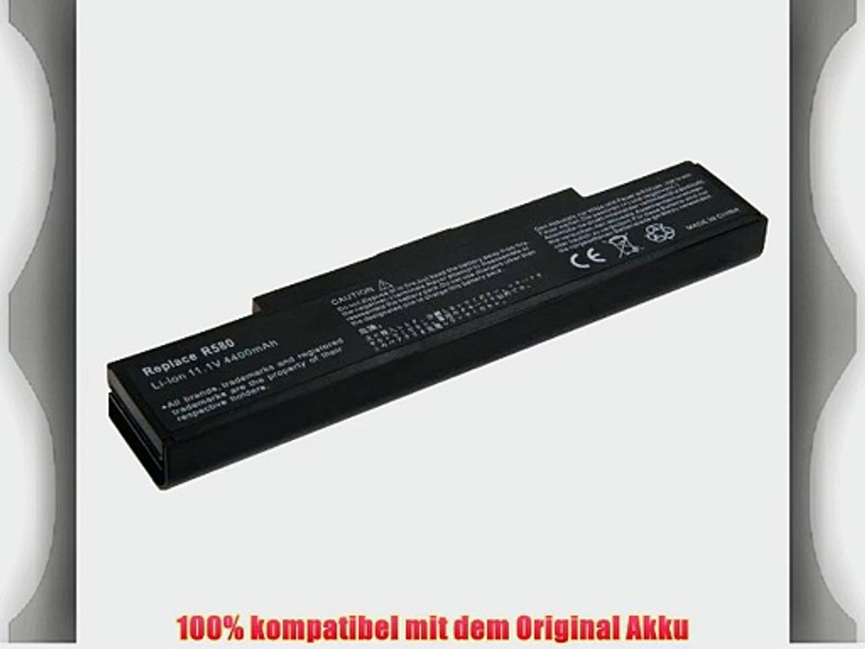 4400mAh Notebook Laptop Ersatz Akku Batterie f?r Samsung R465 R466 R467 R468 R469 R470 R478