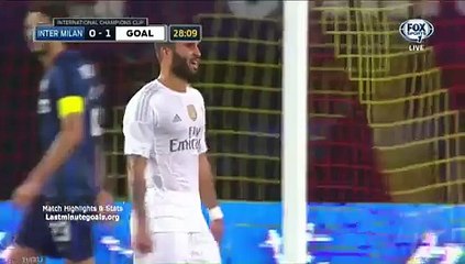 Internazionale 0-3 Real Madrid EXTENDED  highlights 27/07/2015