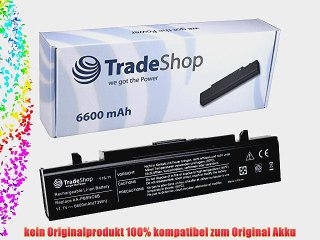 Hochleistungs AKKU 6600mAh schwarz ersetzt AA-PB9NC6B AA-PB9NS6B9 AA-PB9NS6B AA-PB9NC6W AA-PB9NC5B