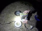My First Trangia Alcohol Stove Test in 36 mph wind gusts!  AMAZING!