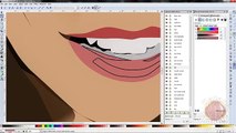 Inkscape Vector Art Time Lapse Face Portrait Speed Drawing Akichuu