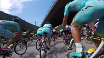 20ème étape Tour de France 2015 montée de l'Alpe d'Huez en caméra embarquée