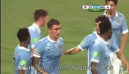 Kolarov Amazing Penalty-Kick Goal Vietnam 0-5 Man City 27.07.2015 HD