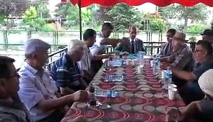 kapaklar köyü asvalt töreni hazır