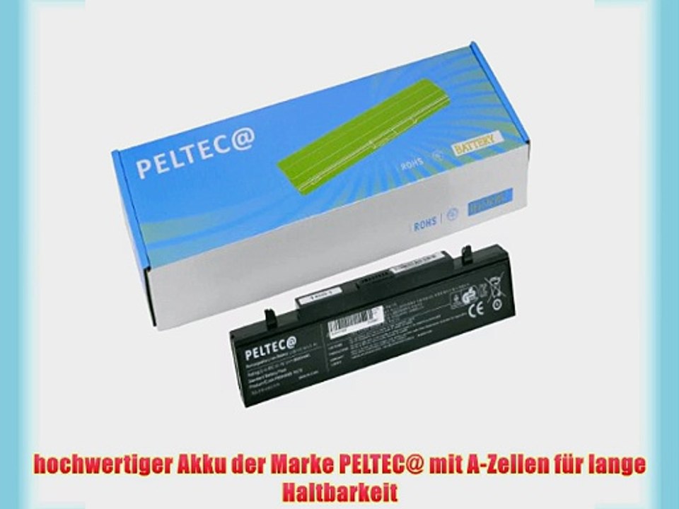 PELTEC@ Premium Notebook Laptop Akku mit *6600mAh hohe Kapazit?t* f?r Samsung 70A00D/SEG Q318