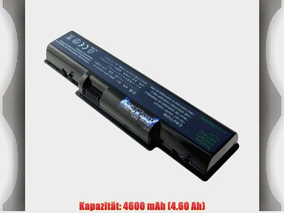 MTXtec Li-Ion Standardkapazit?t Akku (4600mAh 111V) f?r Acer Aspire 5740G