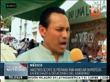 México: CNTE prepara megamarcha contra reforma educativa