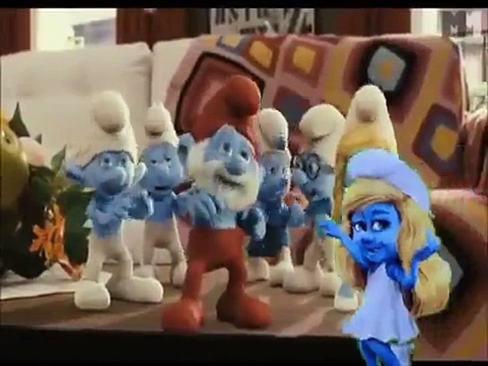 peluche pitufo gruñon