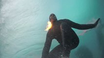 Jamie OBrien Surfs Teahupoo on Fire