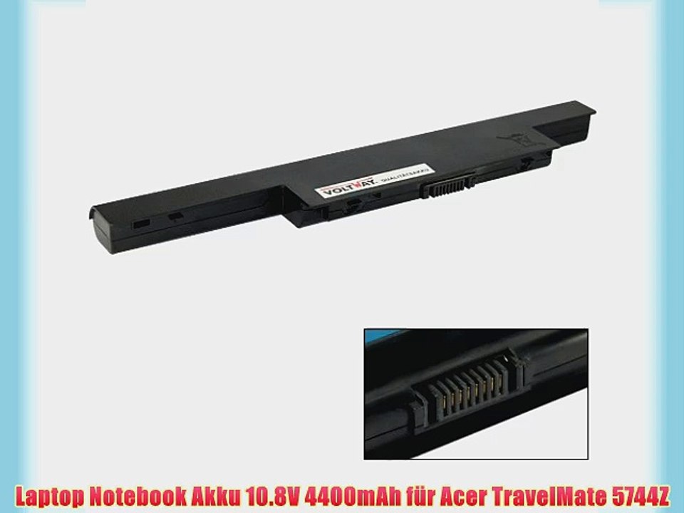 Laptop Notebook Akku 10.8V 4400mAh f?r Acer TravelMate 5744Z
