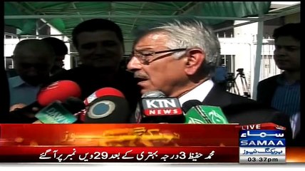 Khawaja Muhammad Asif Media Talk - 27th July 2015
