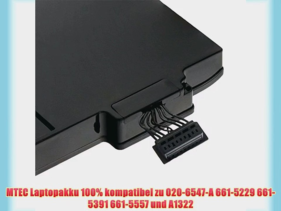 MTEC Laptop Notebook Akku 5800mAh / 635Wh 1095V f?r: Apple MacBook Pro 13 Zoll A1278 2009 Version