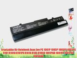 vhbw Li-Ion Akku 4400mAh (10.8V) schwarz f?r Notebook Laptop Asus Eee PC 1005P 1005HA 1001P