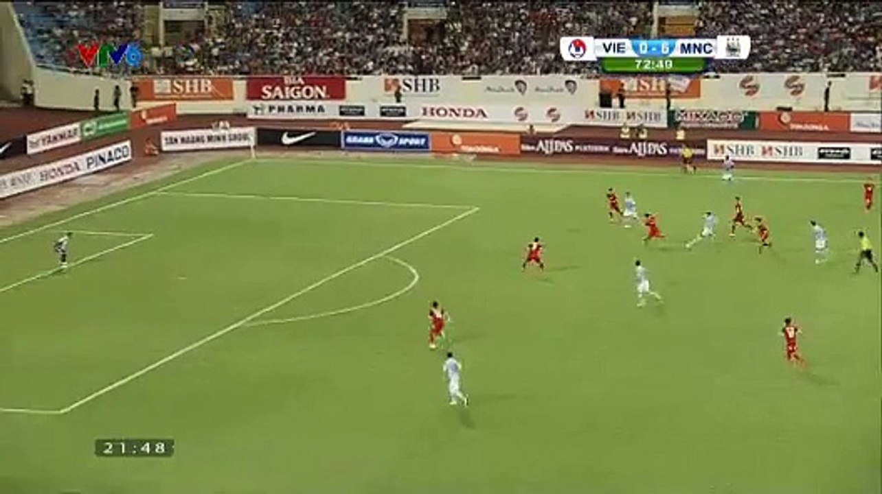 Lopez Goal Viet Nam 0 - 7 Manchester City 27-7-2015