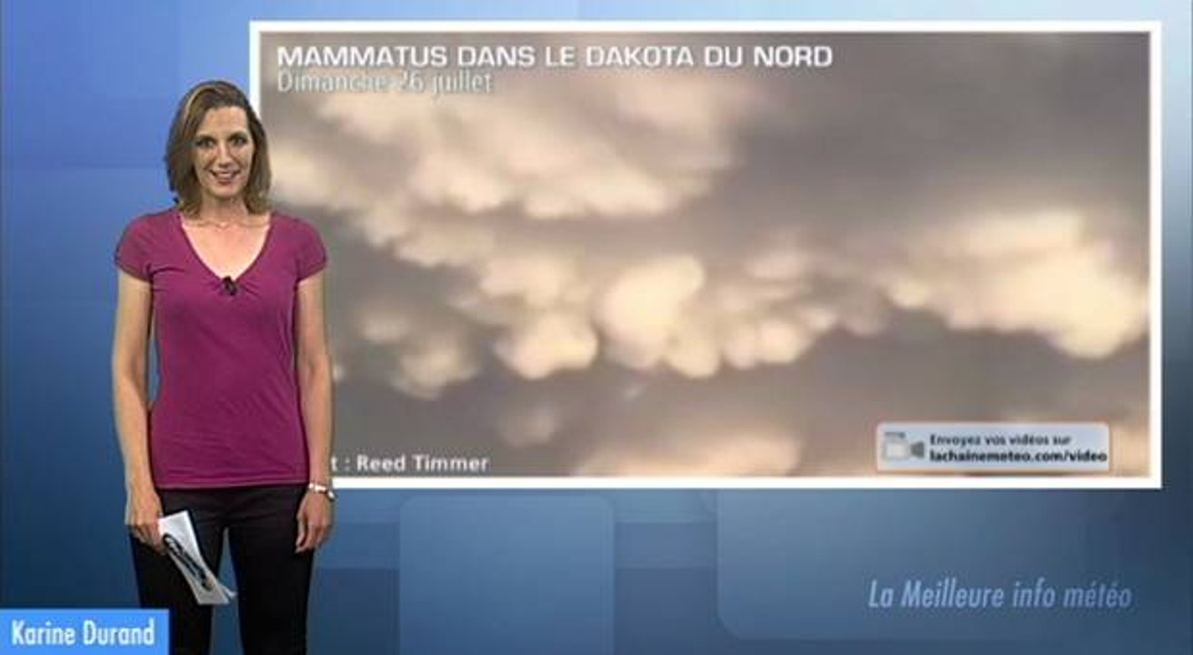 Impressionnants orages aux USA