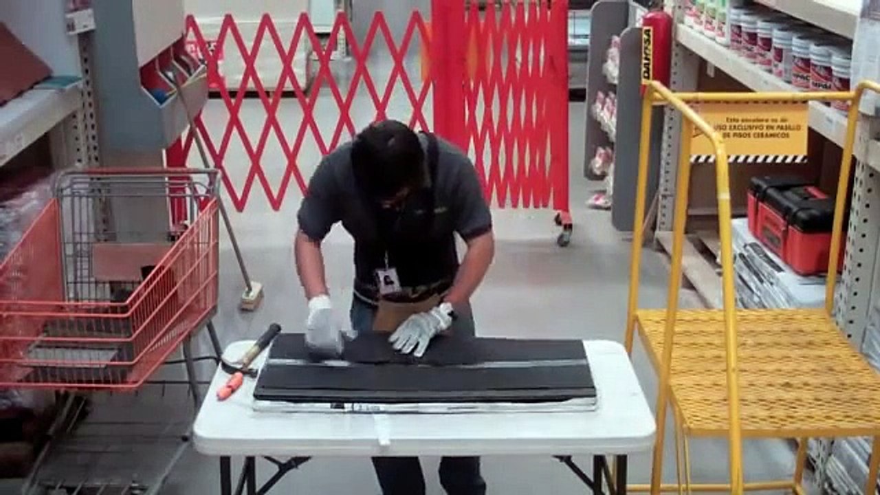 Como instalar teja en home depot