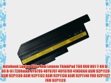 Notebook Laptop Akku Ibm Lenovo ThinkPad T60 R60 R61 T-60 R-60 R-61 7200mAh 0Y6795 40Y6797