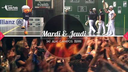 Générique des Internationaux de Cesta Punta 2015