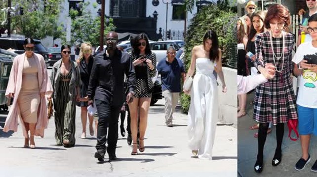 Kim Kardashian And Family Celebrate Their Grandma's Birthday