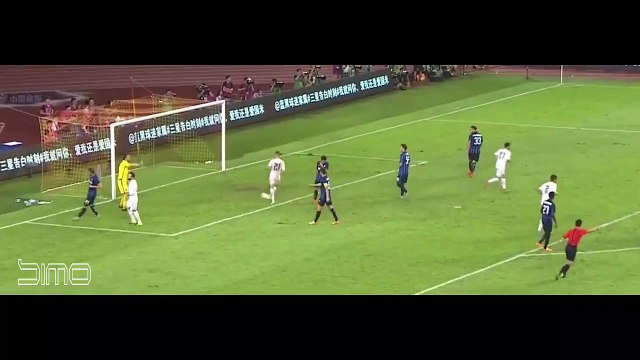 James Rodriguez amazing free kick - Real Madrid vs Inter 3-0 International Champions Cup 2015 - latest football news video clips HD