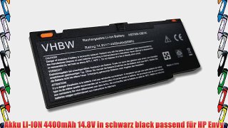 Akku LI-ION 4400mAh 14.8V in schwarz black passend f?r HP Envy 14 Envy 14 Beats Edition Envy