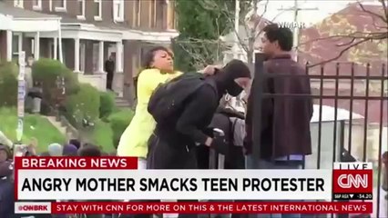 Thoughts on the mother beating her son during Baltimore Uprising