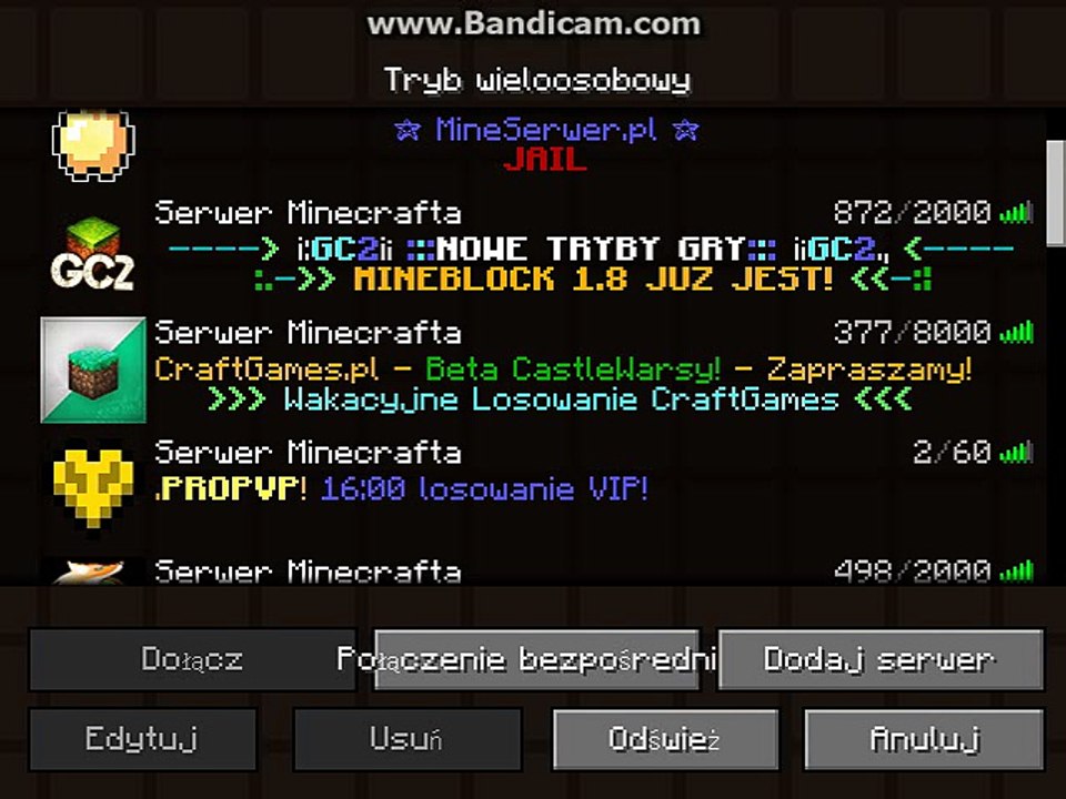 pokasać wam wszysztko wy minecraft odc. 0