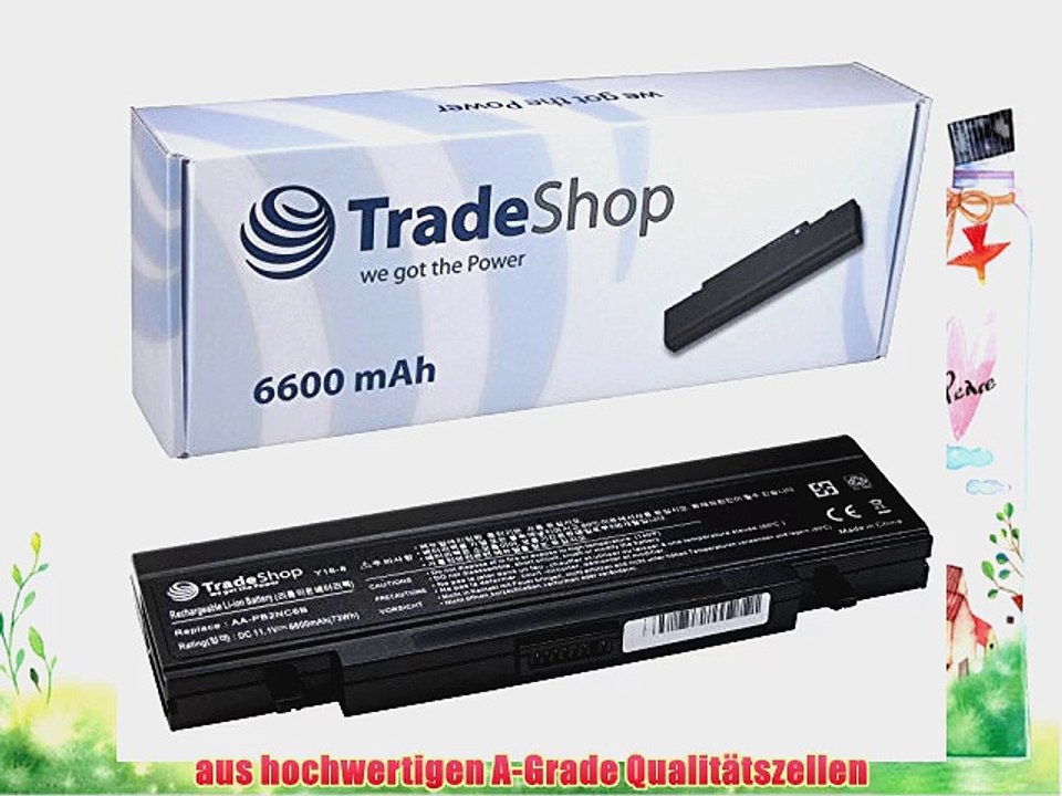 Hochleistungs Laptop Notebook AKKU 6600mAh f?r SAMSUNG R-39 R-40 R-41 R-45 R-60 R-65 R-70 R-410