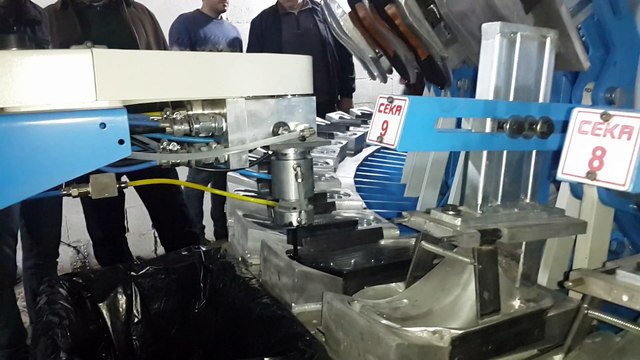 Terlik Taban Sandalet Makinesi.