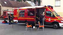 Intervention des pompiers pour risques chimiques