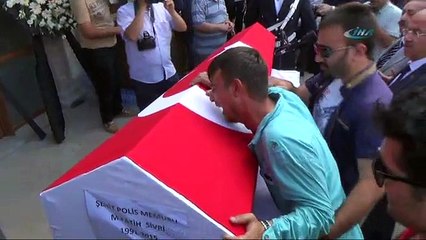 Şehit polis son yolculuğuna uğurlandı
