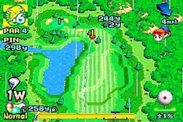 Mario Golf: Advance Tour Gameplay