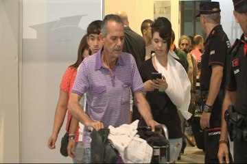 Feliz llegada a casa de jóvenes heridos accidente